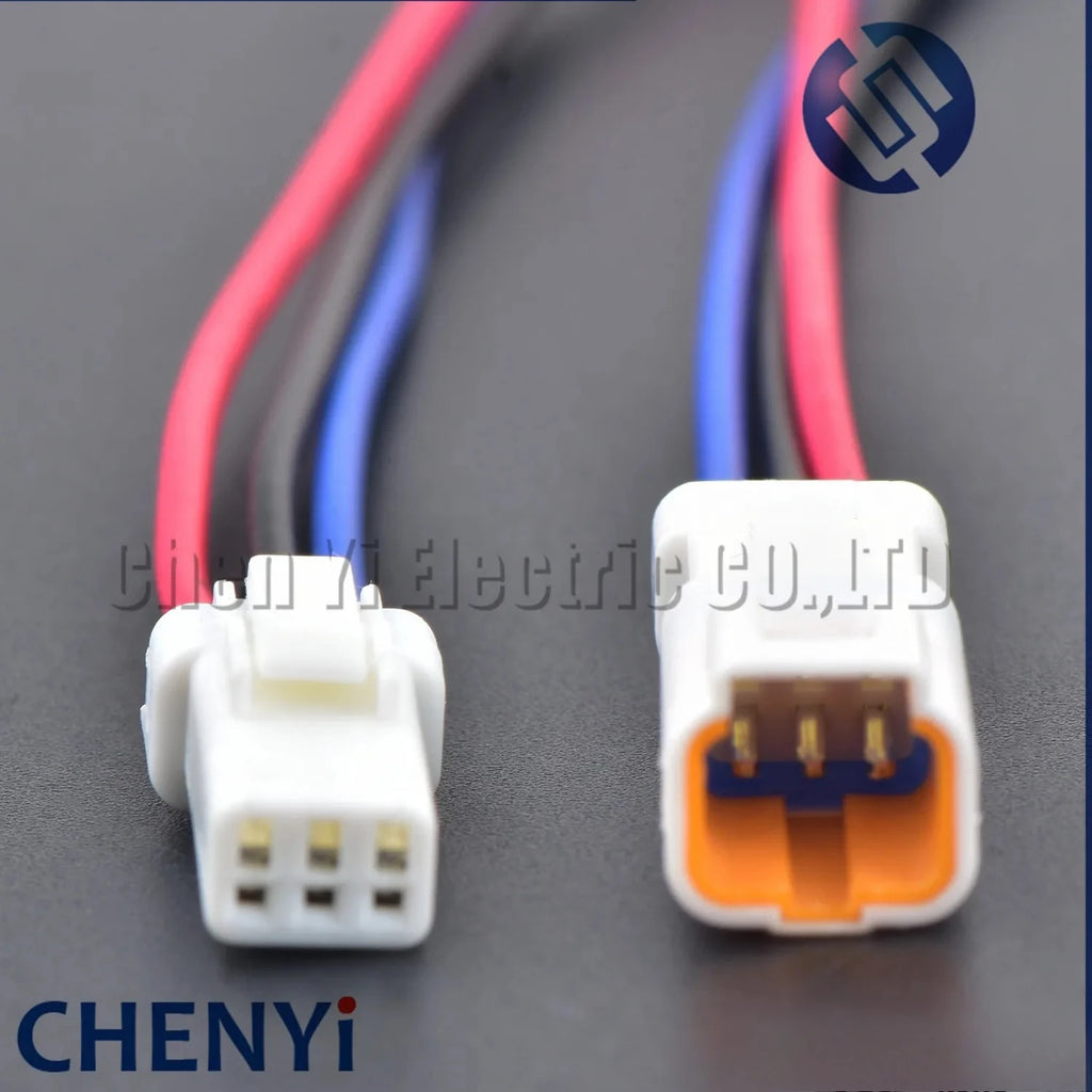 3 Pin Auto Waterproof Electronic Connector Wire Harness Butt Plug For 03R-JWPF-VSLE-S 03T-JWPF-VSLE-S JWPF-VSLE-D