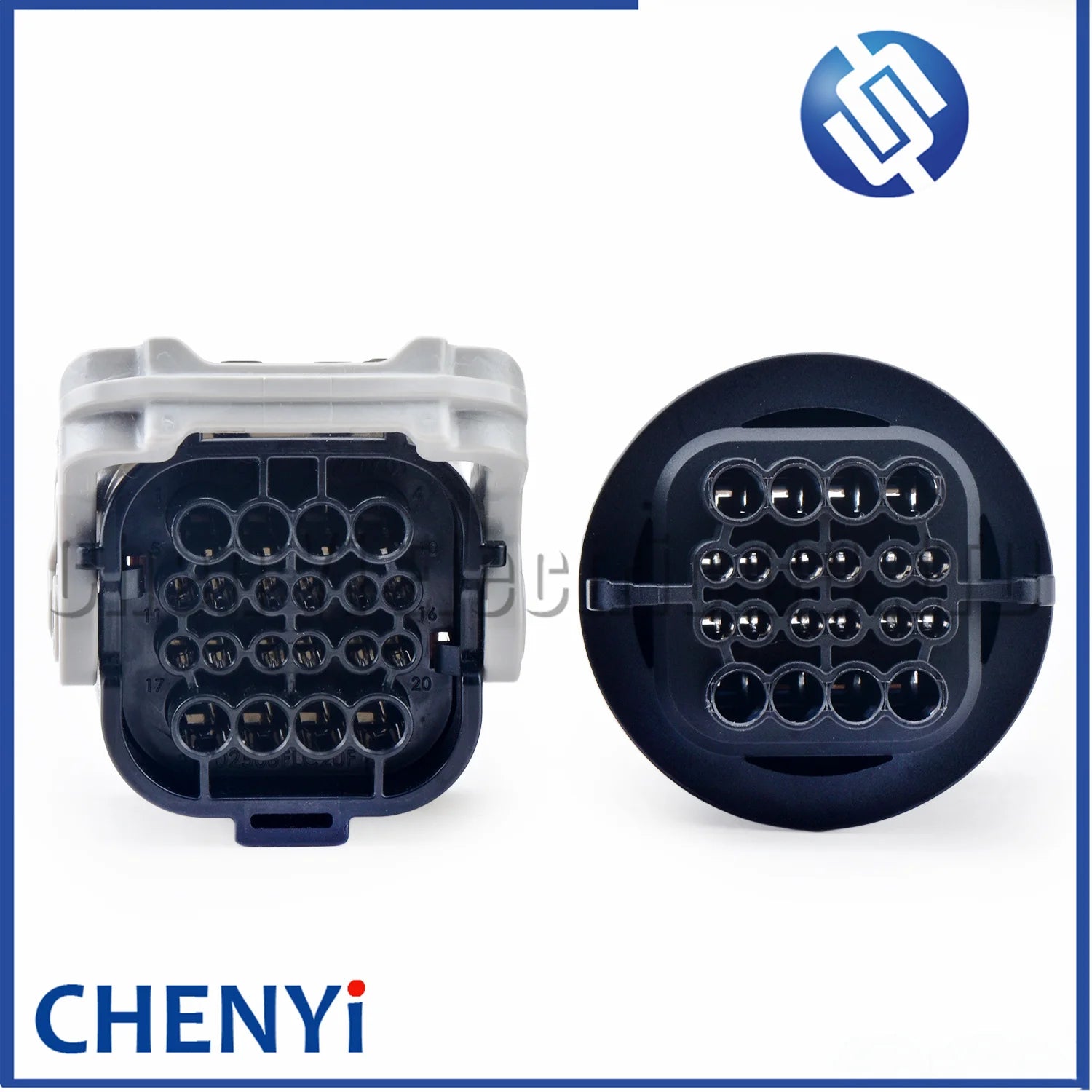 20 Pin Auto waterproof connector Car light LED headlight Plug CY20021-0.6/1.5F CY20021-0.6/1.5M For Hyundai Elantra Sonata Kia