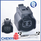 1 Set 2 Pin Auto waterproof connector Intake Air Temperature Sensor Plug Harness socket MG640461-5 For Hyundai Toyota Camry