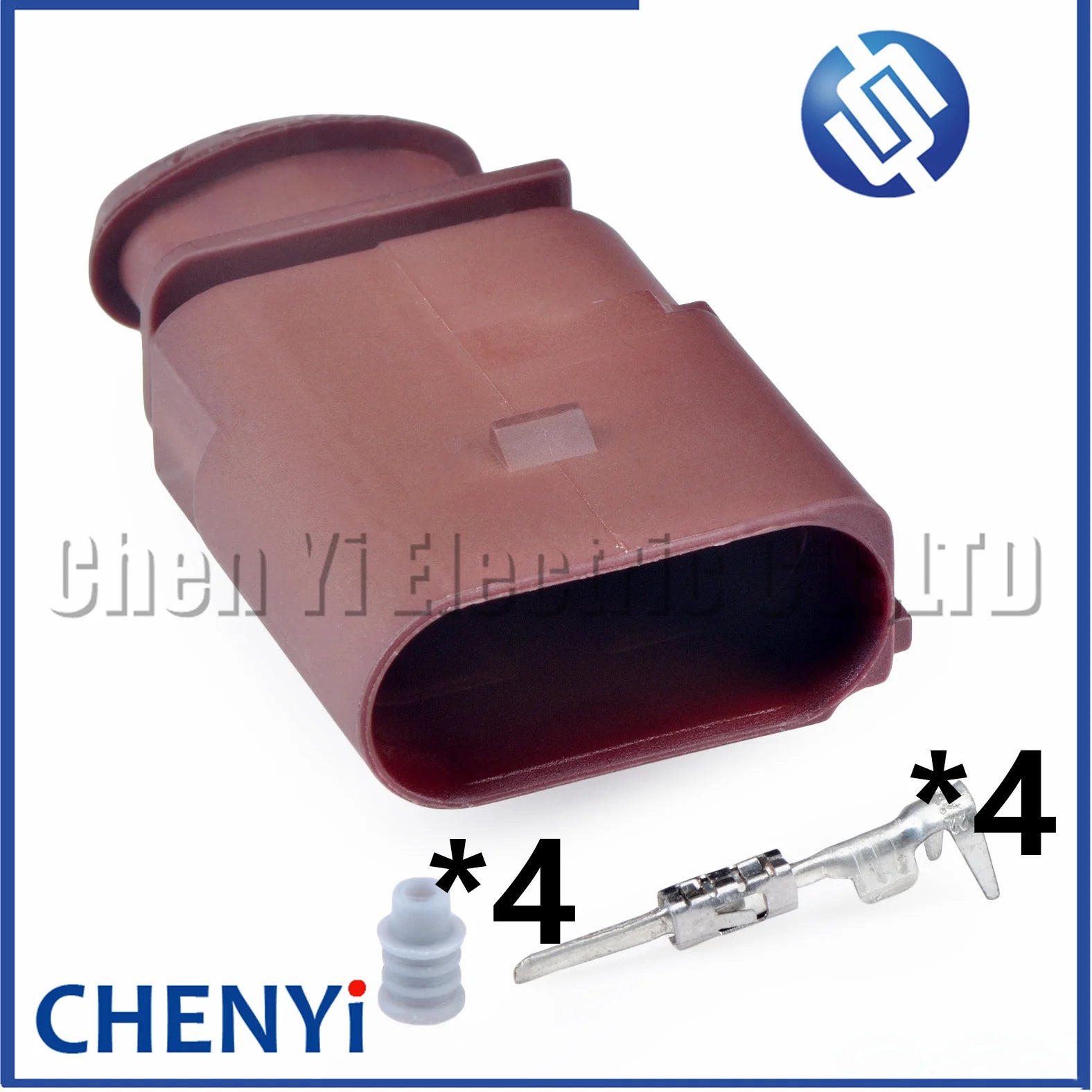 4 Pin Auto waterproof connector Car Pressure Oxygen O2 Sensor Wire harness plug 8K0 973 704A 8K0973704A 1K0973804A