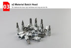 Motorcycle Toolbox Set Fast Ratchet Wrench 150/46pcs Socket Group Bit Industrial-grade Toolbox Auto Repair Tools Car Maintenance