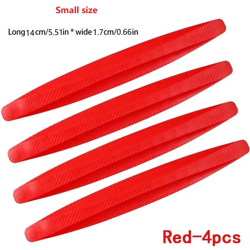 6/4Pcs Anti-collision Car Bumper Protector Large/Small size Strip Guard Corner Protection Strips Scratch Crash Blade Auto Tools