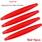 6/4Pcs Anti-collision Car Bumper Protector Large/Small size Strip Guard Corner Protection Strips Scratch Crash Blade Auto Tools