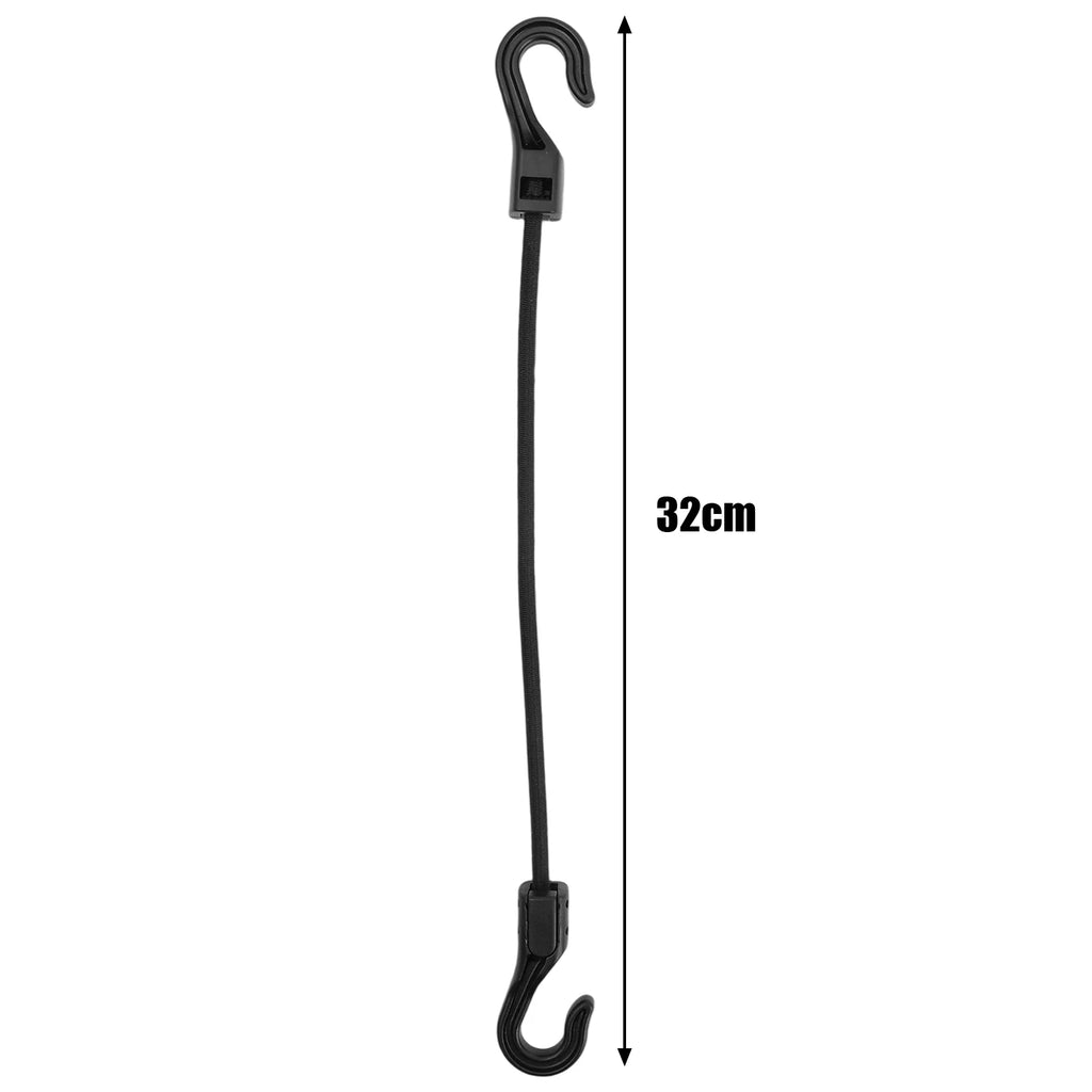 Heavy Duty Bungee Cords with Hooks Elastic Tie Down Straps for Car Roof Rack Motorcycle Luggage Cargo Net Camping Tent Rope