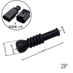 Automotive wire harness dust thread silicone sheath 1.5 series DJ7021-1.5HID connector tail clip 1-6 holes