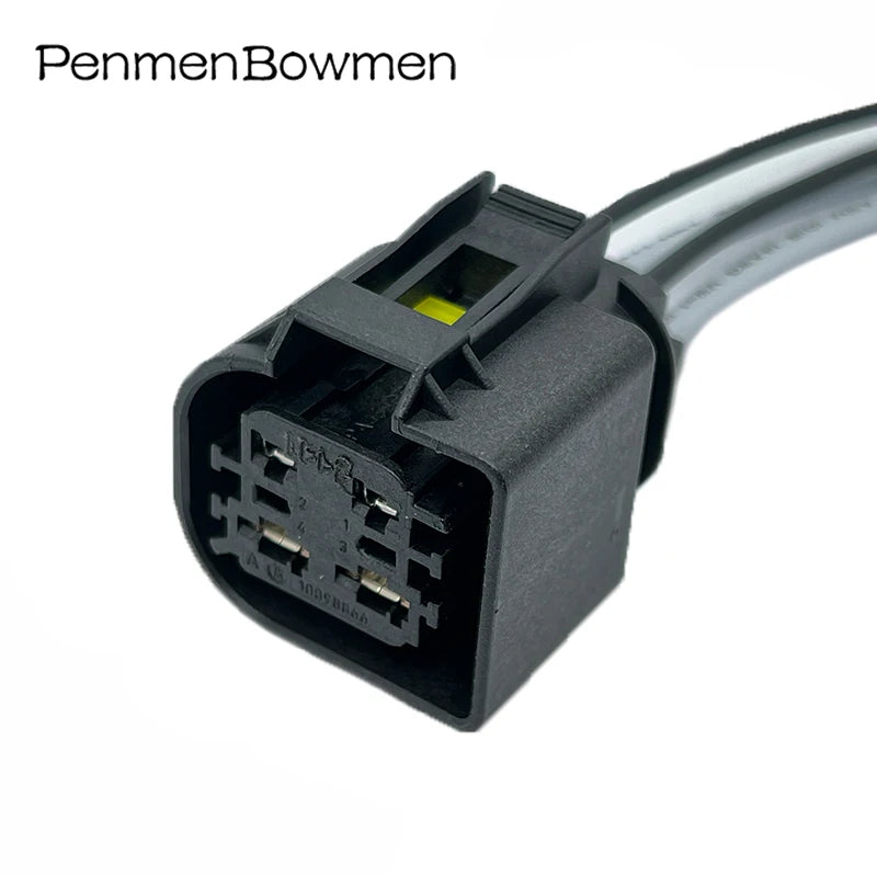 1 Set 4 Pin Auto Water Pump Electrical Cable Connectors Waterproof Female Wire Harness Plug For Benz BMW 10098866 10098862