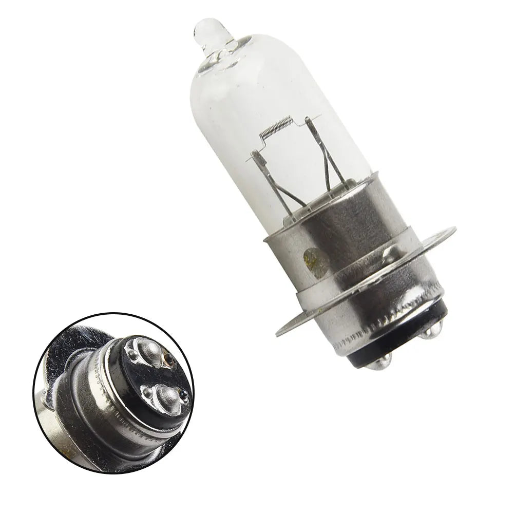 35W Motorcycle Headlight Halogen Bulb 12V Halogen Bulb 12V Super Bright H6 T19 P15D Motorcycle Headlight Bulbs Lamp