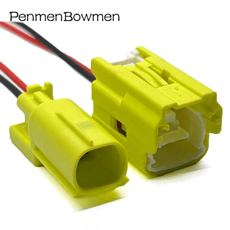 1 Set 2 Pin Car Impact Electrical Cable Connectors Female Wire Harness Plug 7C83-0651-70 90980-12698 7283-0651-70