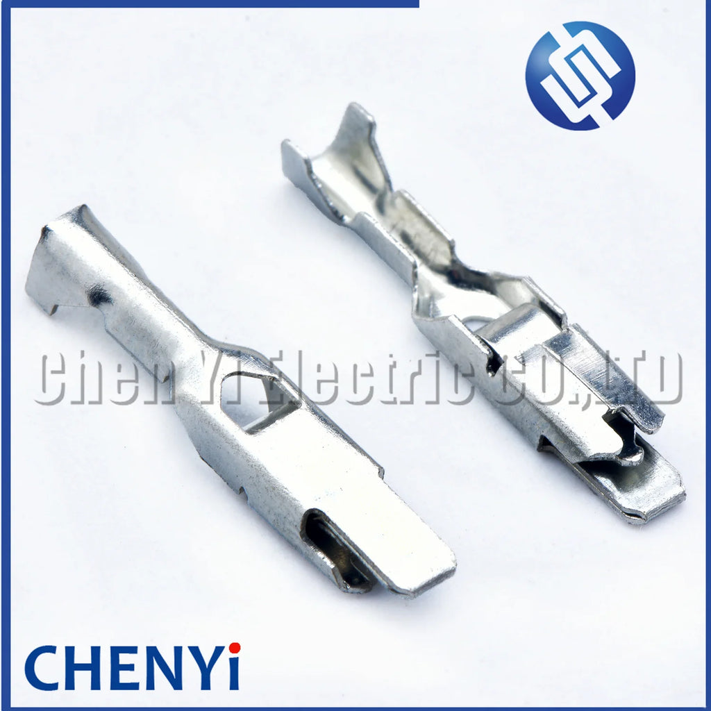 50 Pcs 2.8mm series Auto Crimping Brass tin plating Terminal Type Car door connector terminal pins Car Splices Wire Plug Pin