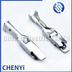 50 Pcs 2.8mm series Auto Crimping Brass tin plating Terminal Type Car door connector terminal pins Car Splices Wire Plug Pin