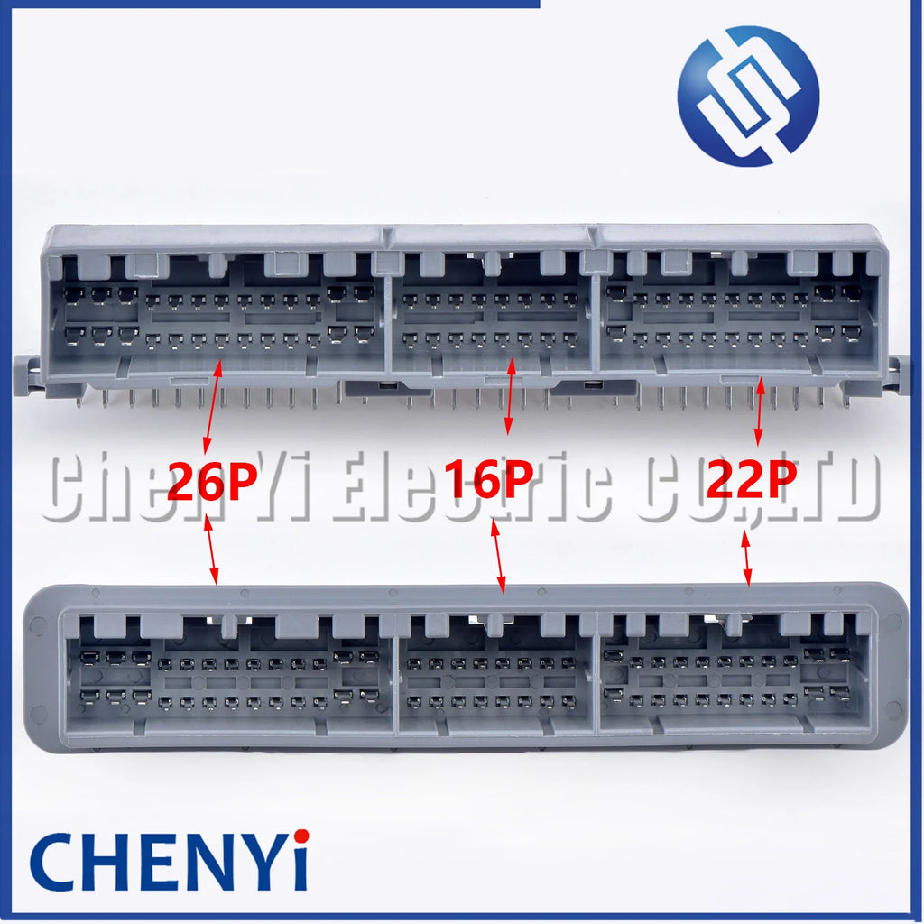 16/22/26/64 Pin ECU connector PCB Plug socket 917992-6 90980-11390 917989-6 90980-11392 917983-6 90980-11425 178883-6 30050-64A