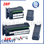 28/52 Pin ECU Auto Computer Control System Plug Car Engine Gearbox Computer Board Socket 1393436-4 1393450-5 V23542-C1052-B300