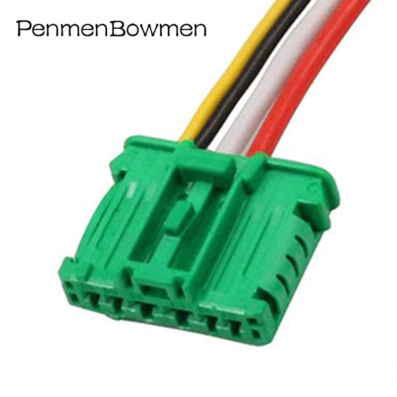 1 Set 2 6 Pin 98821-1065 Car Taillight Electrical Cable Connectors Female Wire Harness Plug For Citroen 98819-1025