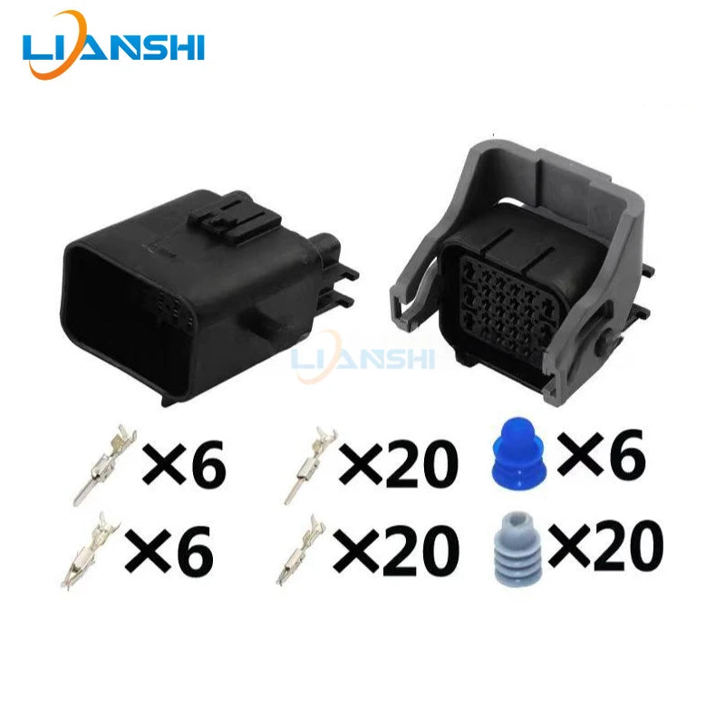 1897013-2/1897009-2 is suitable for the multi-hole waterproof connector DJ7262-1.5-3.5-11/21 of automotive connectors