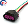 5 Pin Connector Waterproof 1.5mm Series Female Connectors Motorcycle Electrical Harnesses Wiring Harness