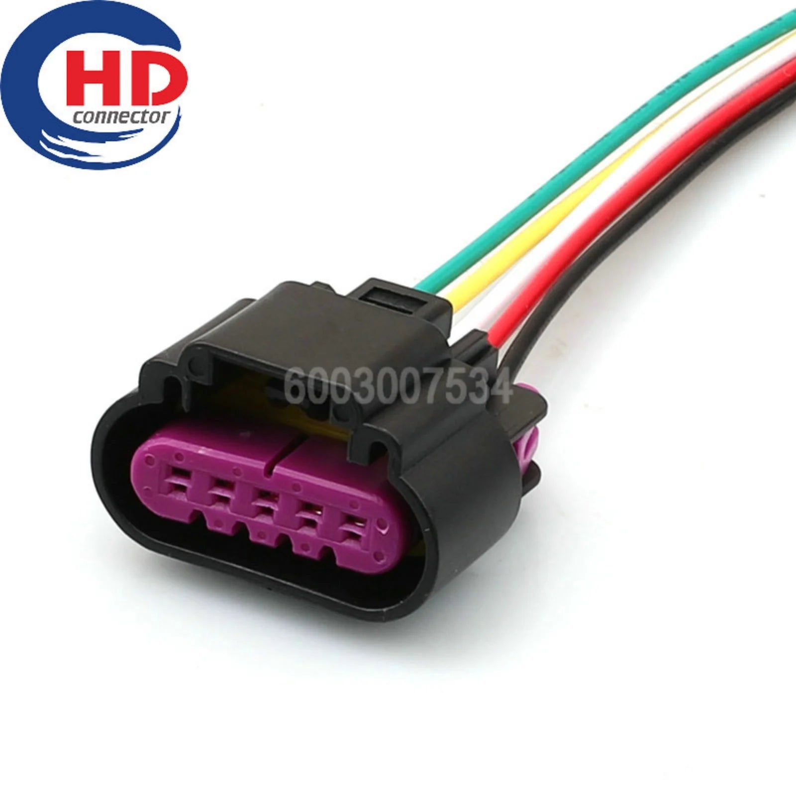 5 Pin Connector Waterproof 1.5mm Series Female Connectors Motorcycle Electrical Harnesses Wiring Harness