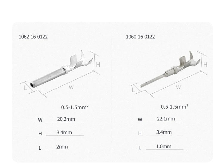 1 Set 2 3 4 6 8 12 Pin Deutsch DTM Car Electrical Cable Connectors Female Male DTM06 2 3 4 6 8 12S DTM04 Plug Wire Harness