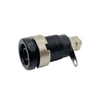 20PCS 4mm Banana Socket 32A Panel Mount Female Connectors, Insulated Safety Binding Post Jacks, 5 Colors for DIY Projects