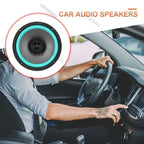 4/5/6 Inch Car Speakers Coaxial Subwoofer Universal Automotive Audio 100/160W HiFi Music Full Range Frequency Car Stereo Amagi