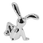 Cartoon Animal Rabbit Car Interior Center Console Decoration Personality Dining Table Desk Creative Props Accessories