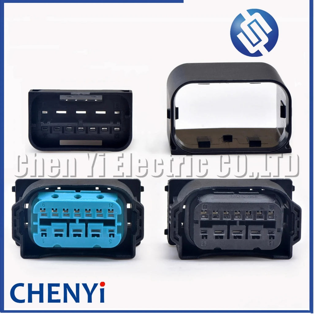 12 Pin car waterproof connector Lamp Headlight Plug 1-1452337-1 1-1452335-1 1-1452334-1 6931864-04 6925638-05 6925629-03