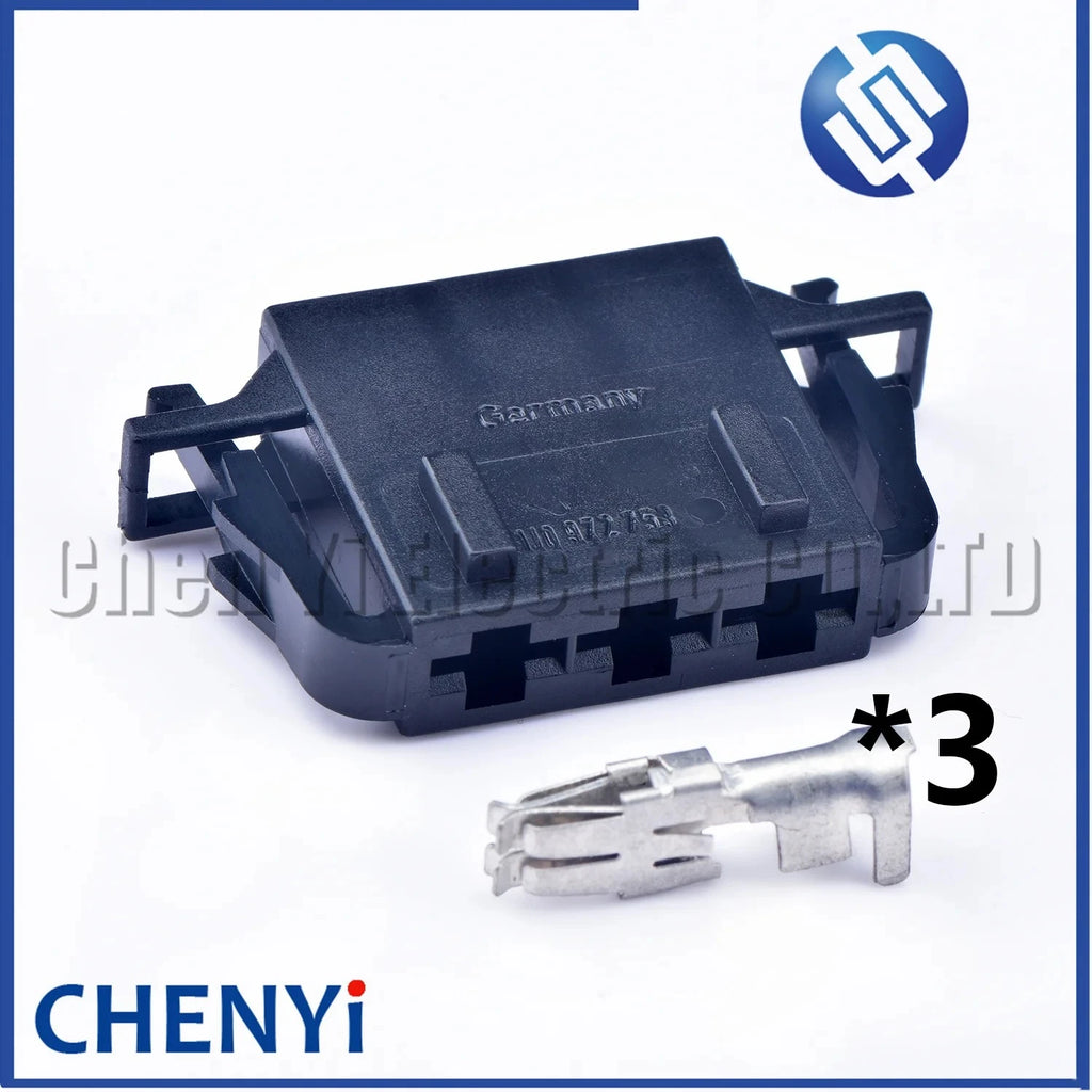 3 Pin male or female Automotive connector Blower resistor plug 1J0972753 1J0972763 1J0 972 753 1J0 972 763