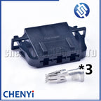3 Pin male or female Automotive connector Blower resistor plug 1J0972753 1J0972763 1J0 972 753 1J0 972 763