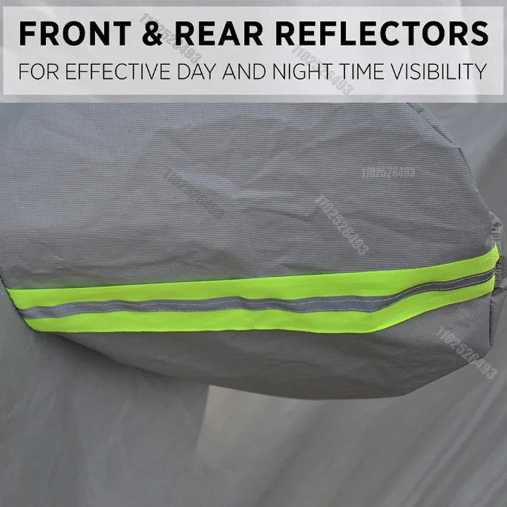 Universal Car Cover High Quality Full Outdoor UV Protection Protect Your Vehicle From Sun/Snow//Dust With Outdoor Tools amabilis