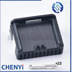 22 Pin Auto wiring harness plug ECU plug Bumper radar headlight bus joint plug connector socket 90980-12B53 7289-3342-30