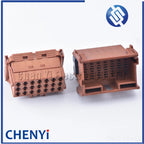 21 Pin Car Brown Connector Male Female Quick Connector Car Harness Connector Plug 8-968975-1 1-967630 With Pins