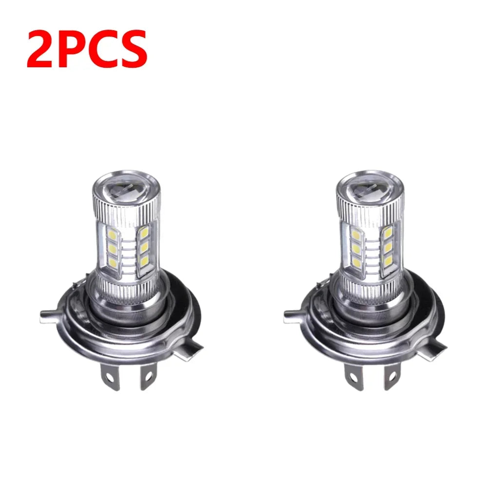 H4 Super White LED Headlight Bulb 6000-6500K High Low Beam LED Headlight IP67 Waterproof Auto Headlight 4000LM 80W 12V Amagi