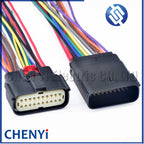 20 Pin Headlight Socket Lamp Light Connector Wire Harness plug 33482-2132 33472-2001 For Chevrolet Ford EDGE Fiesta Cadillac