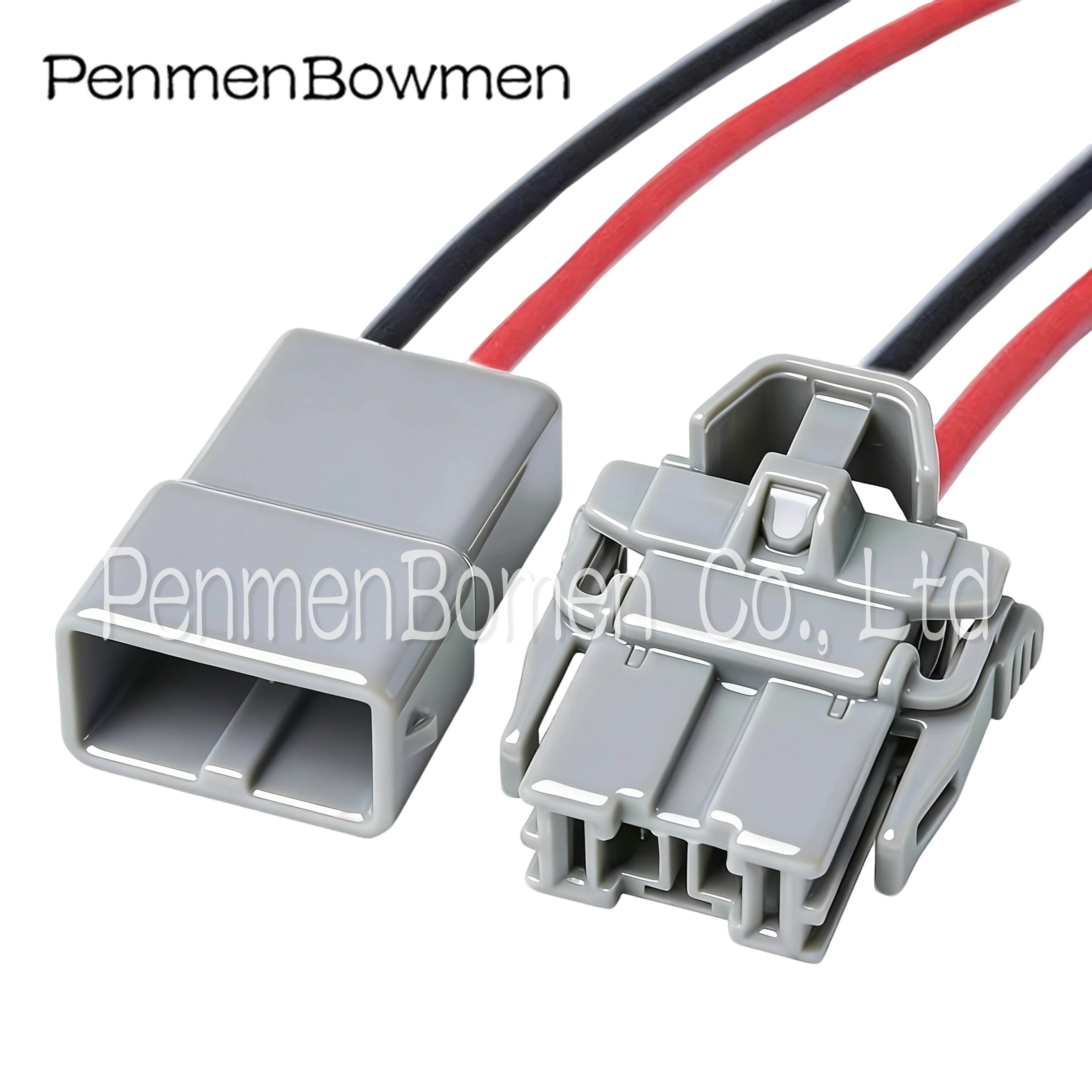 1 Set 2 Pin 6098-0296 Auto Door Horn Audio Speaker Electrical Cable Connectors Female Male Wire Harness Plug 6098-0422 For Honda