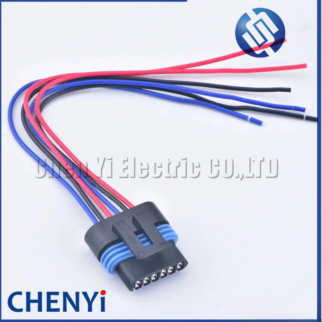 6 Pin Automotive Waterproof Connector Female For GM TPS Accelerator Pedal Plug wiring harness Connectors 12066317 12162261