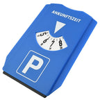 1 Pc Car Parking Disc Timer Clock Arrival Time Display Blue Plastic Portable Parking Time Tools 24 Parking Disc Parking Meters
