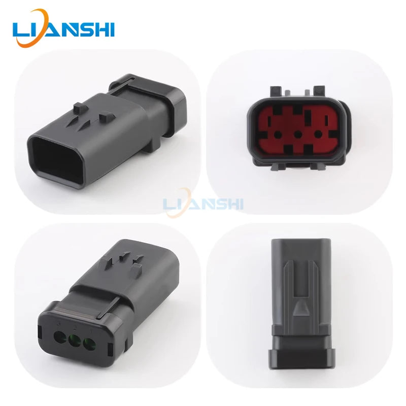 776535-1/776429-1 Suitable for excavator Cutter engine oil pressure sensor plug 2p harness connector with terminal