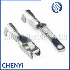 50 Pcs 2.8mm Crimp Pins Spade Connector tin-plated brass Wire Pin DJ611-E2.8A DJ621-E2.8A For Car Automobile Relay Circuit Board
