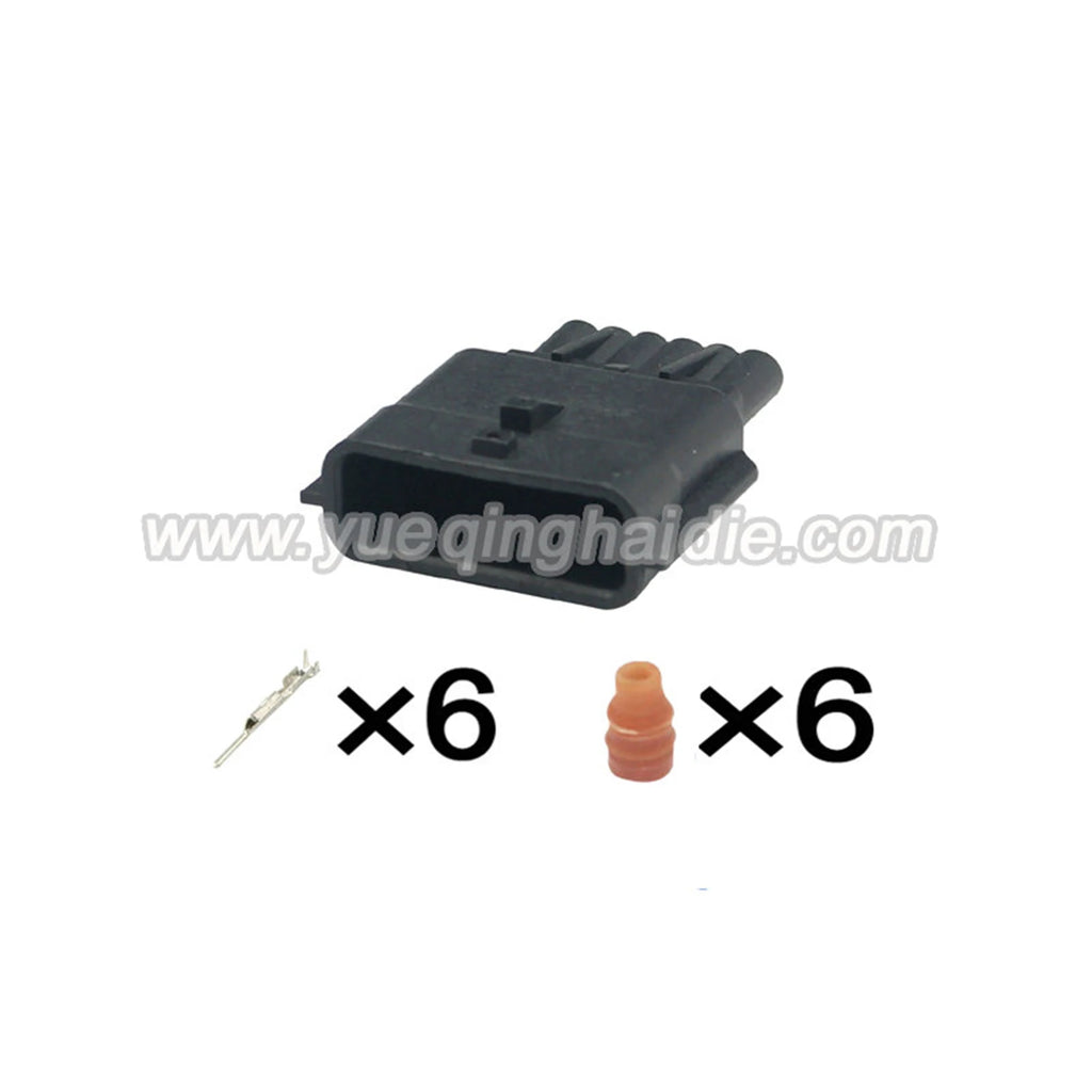 6 Pin Connector 0.6mm Male Female Connector Auto Wire Harness Cable Socket for Nissan 7283-8850-30 7282-8850-30 350Z R35 GT-R V3