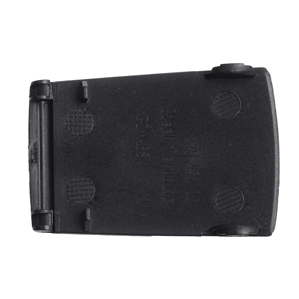 1PC Car Rear  Black Child Seat Safety Belt Anchor  Flap Cover For BMW For 320i 328i OEM  52207319686 Safety Belt Anchor