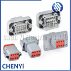 8 Pin Auto Waterproof Connector Wire harness plug PCB socket DT06-8S DT04-8P DT04-8P-L012 DT15-8P DT13-8P For Deutsch DT series