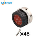 192900-0437 48-hole ITT type circular waterproof plug wire harness connector for aviation 192900-0431 192900-0425