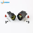 FW-C-3M-B FW-C-3F-B Automotive waterproof connector 3p connector male and female plug fitting terminal DJ7031Y-2.3-11/21