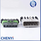 5 Pin Automotive Waterproof Male or Female Wiring Plug Grey Connector plug 1218-6400 12084891