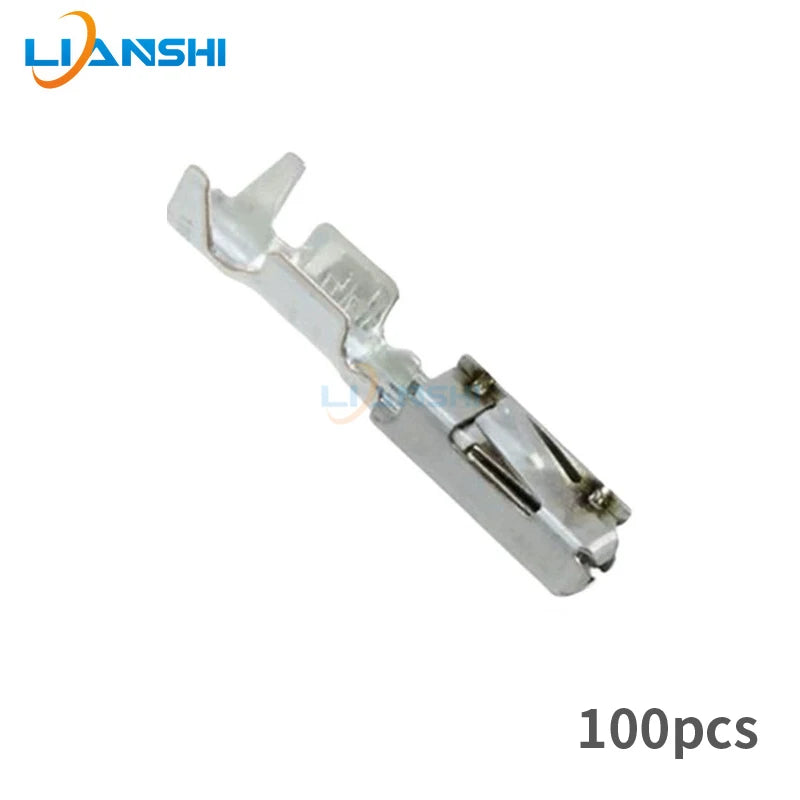 100pcs TE type 0.64 female terminal 5-963715-1 Automotive connector pin press range 0.5-0.75mm²