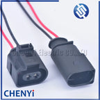 2 Pin 3.5mm Auto waterproof wiring harness connector Plug 1J0973722 1717692-1 8D0973822 1J0 973 722 8D0 973 822