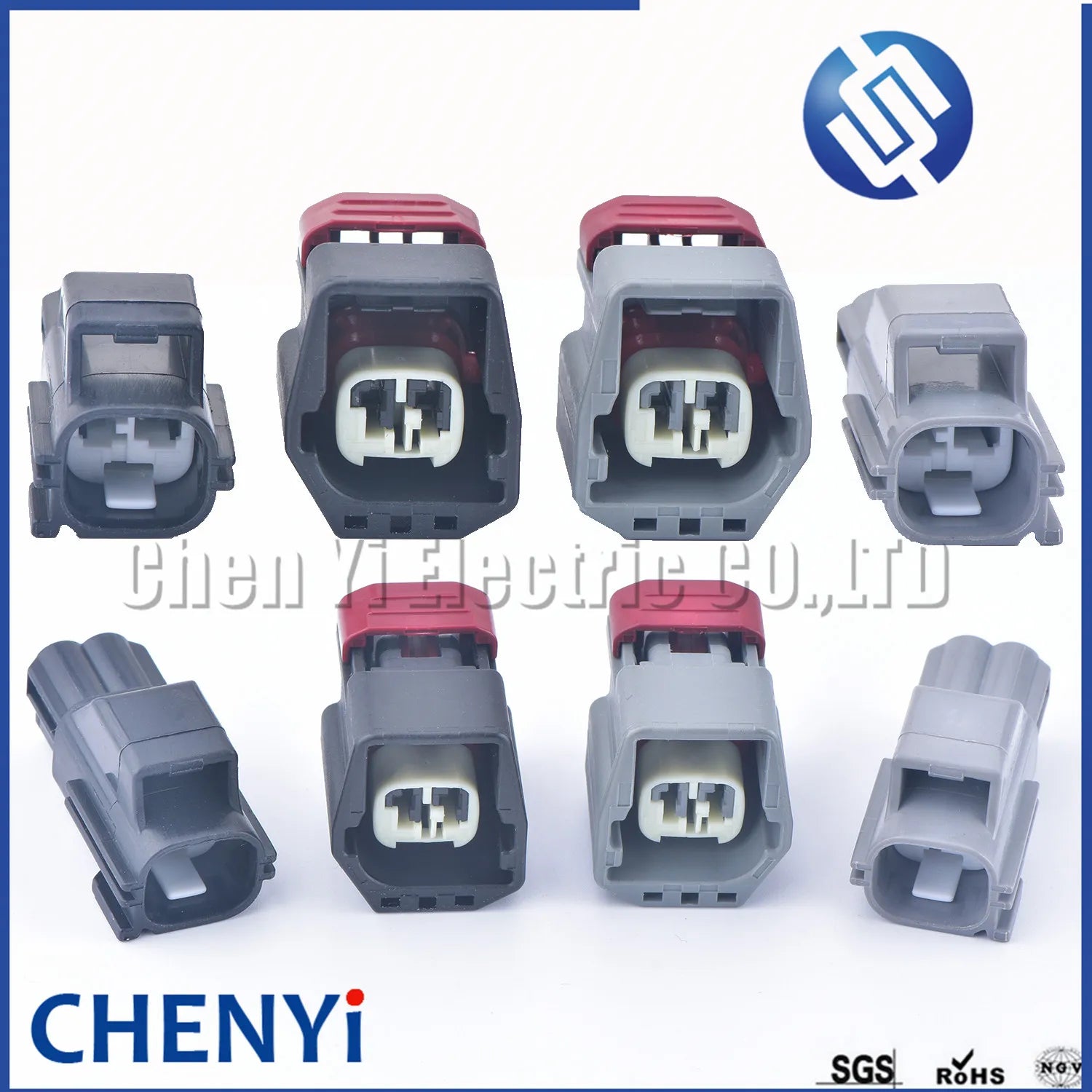 2 Pin Auto water jet motor plug temperature sensor connector 7282-5548-30 7283-5558-10 7282-5558-10 7283-5548-30 For Volvo Mazda