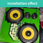 5/6/8/10 Inch Car Bass Speaker Coaxial Subwoofer HiFi Music Full Range Frequency Car Stereo Speaker For Universal Car Home Audio