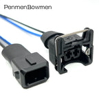 1 Set 2 Pin Car Fuel Injector Junior Power Mini Timer Electrical Cable Connectors Wiring Harness Plug 282189-1 282762-1