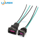 Universal odometer, temperature control sensor, fuel injector, connector, plug, wire, socket, and connector for automobiles