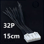 32 Pin Auto multimedia navigation screen CD host Wire harness Plug Connector 1318747-1 1473799-1 1612268-1 For Toyota Nissan
